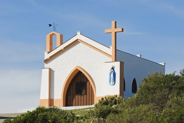 Ermita de la concepción pura y limpia en la Sierra del Tablón, España —  Fotos de Stock