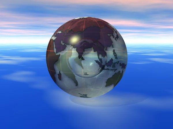 Globo 3d — Foto Stock