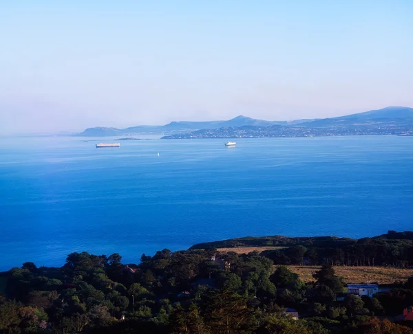 Howth, Dublin Bay, Co Dublin, Ireland. View To Bray Head — Stock Photo, Image