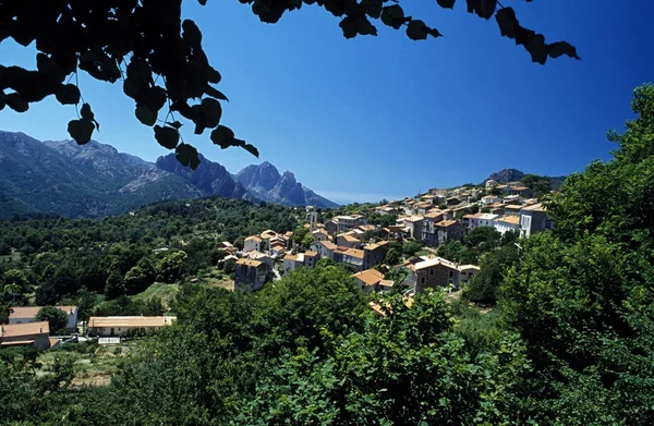 Corsica, Fransa şehir — Stok fotoğraf