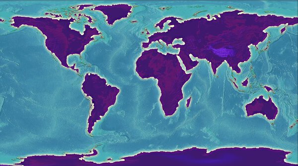Иллюстрация карты мира