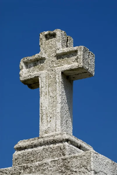 Grande croix de pierre, nord de l'Espagne — Photo