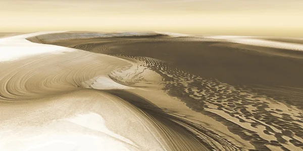 Chasma Boreale, Mars Polar Icecap — Stock Photo, Image