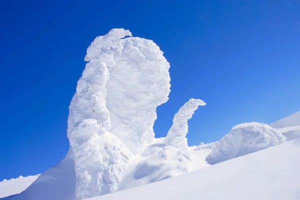 Objetos cubiertos de nieve — Foto de Stock
