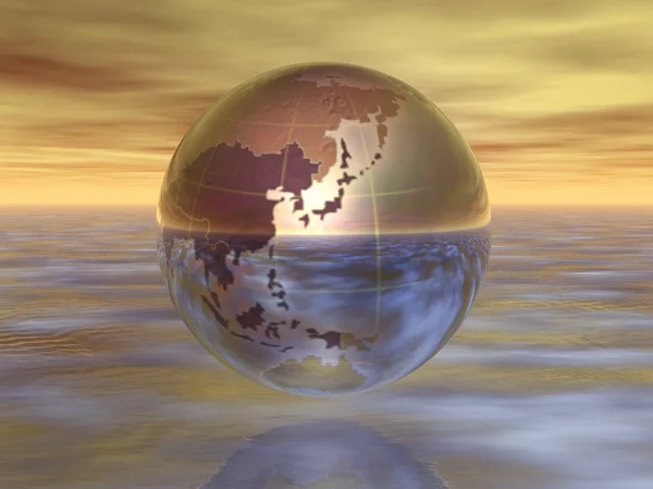 3D Globe — Stock Photo, Image