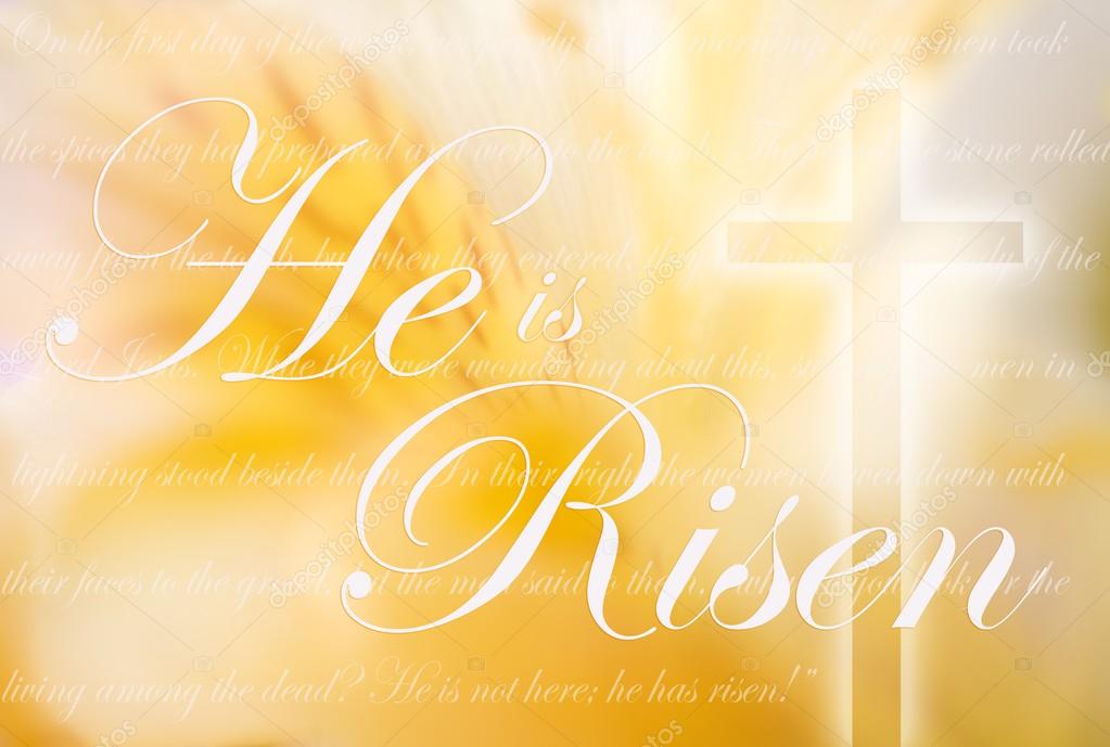 He Is Risen Computer Generated Image — Stock Photo © DesignPicsInc