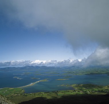 Co Mayo, Clew Bay From Croagh Patrick, clipart