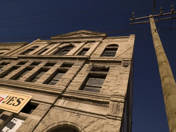 Heritage Building, Exchange District, Winnipeg, Manitoba, Canadá — Foto de Stock