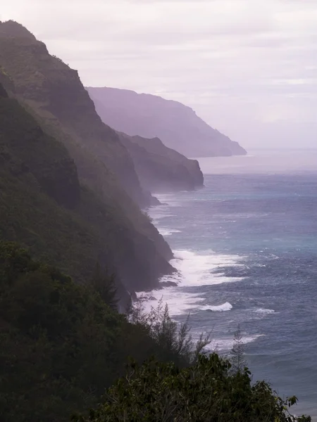 Napali 海岸国家公园，考艾岛，夏威夷 — 图库照片