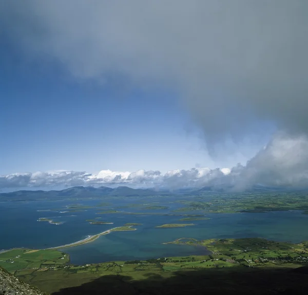 Co Mayo, Clew Bay da Croagh Patrick , — Foto Stock