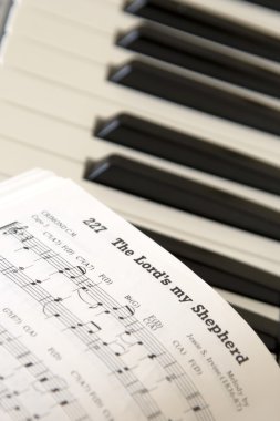 levha müzik piyano klavye yakın çekim