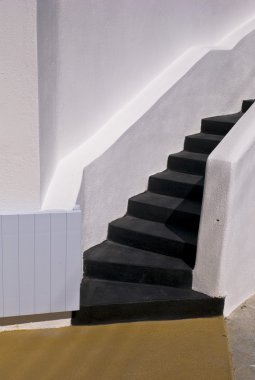 merdiven, fira, santorini, Yunanistan