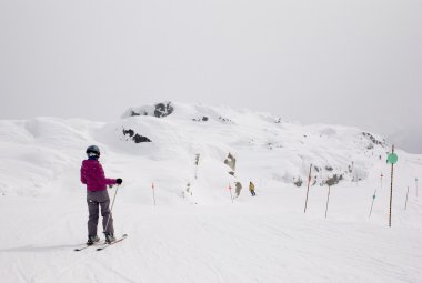 kayakçı, whistler, british columbia, Kanada
