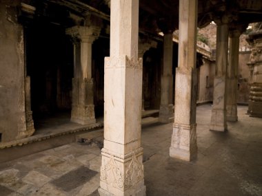 Terk edilmiş şehir Fatehpur, Rajasthan, Hindistan