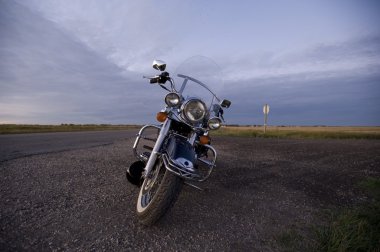 mototorcycle road, manitoba, Kanada tarafında