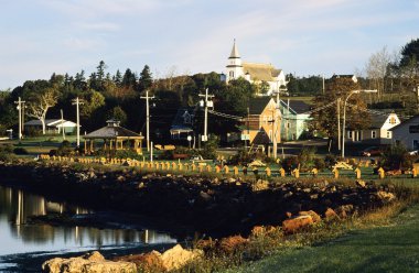 St. Peter's Church, Prince Edward Island, Canada clipart