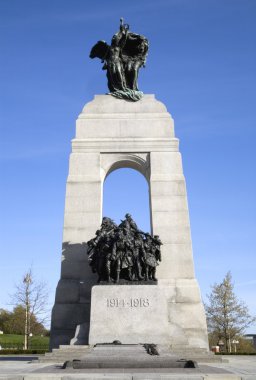 Ulusal Savaş Anıtı, Parlamento gerekçesiyle, ottawa, ontario, Kanada