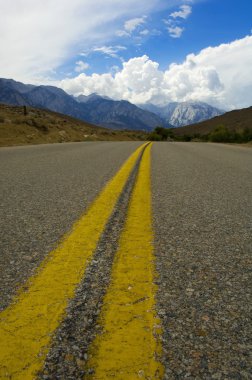 yol Güney sierra Dağları, Kaliforniya, ABD
