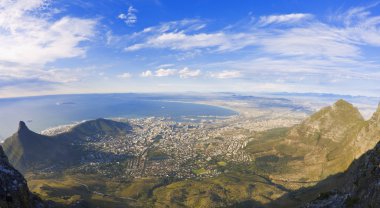 Görünüm from table Dağı, Güney Afrika cape Town