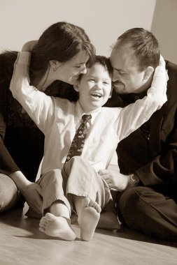 Aile fotoğrafı.