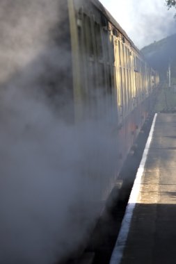 tren istasyonunda goathland, north yorkshire, İngiltere