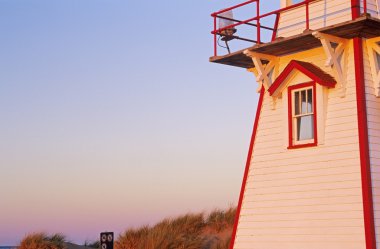 Cove Head Lighthouse, Prince Edward Island National Park, Prince Edward Island, Canada clipart