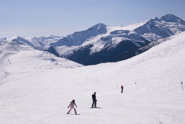kayakçı, whistler, british columbia, Kanada