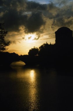 Dublin, co dublin, İrlanda, dört mahkemeler