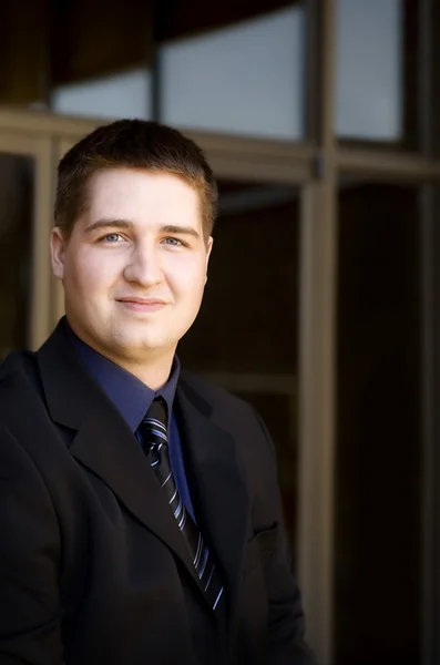 Business Man Outdoors — Stock Photo, Image