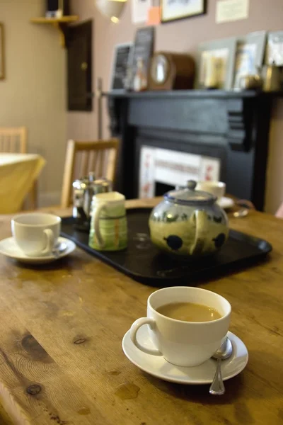 Tea Set On Table — Stock Photo, Image