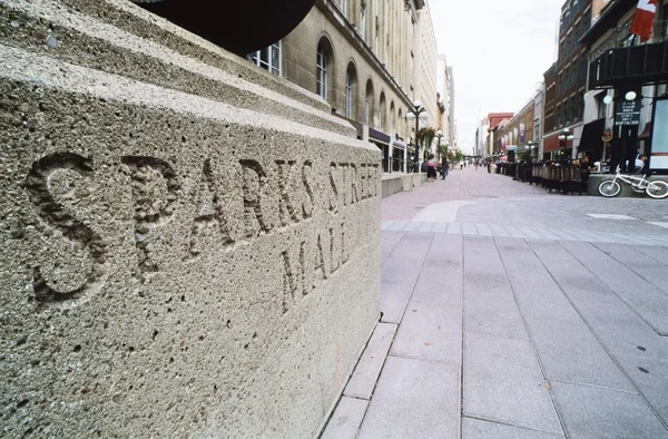 Scintille street mall, ottawa, ontario, canada — Foto Stock