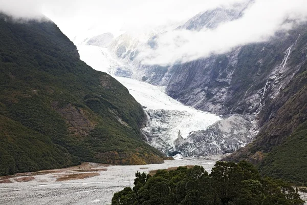 Glaciar Franz Josef, Nueva Zelanda — Foto de Stock