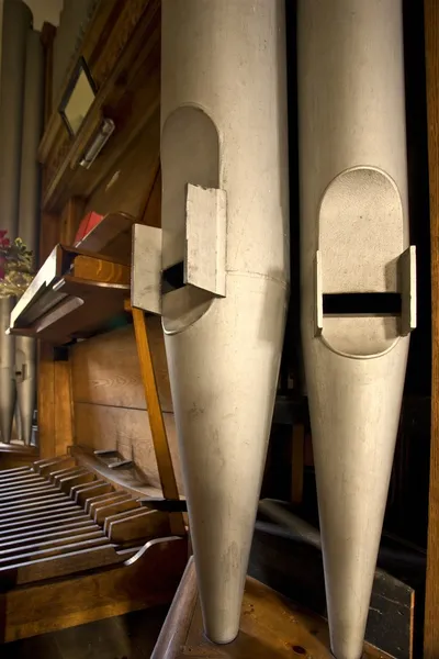 Detail of church organ — Stock Photo, Image