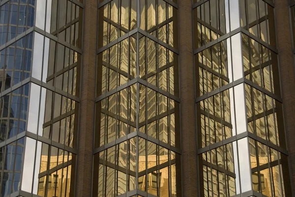 Деталь небоскрёба, Ванкувер, Британская Колумбия, Канада — стоковое фото