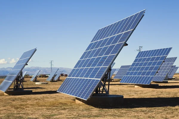 太陽電池パネル — ストック写真