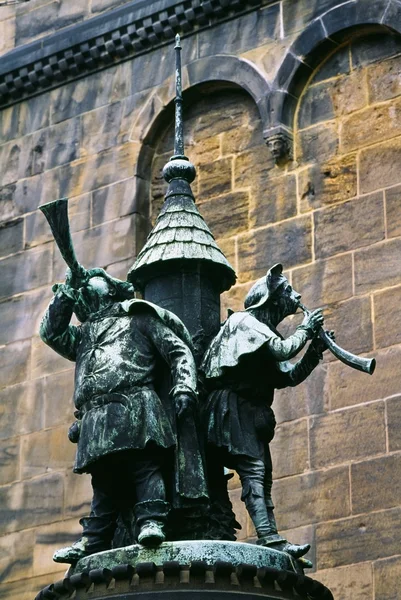 Estátua de Criers da cidade, Bremen, Alemanha — Fotografia de Stock