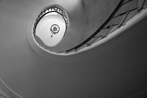 Escalera en Edificio Histórico, Edificio Hamilton, Winnipeg, Manitoba, Canadá —  Fotos de Stock