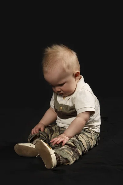 Portrait Of A Baby Boy — Stock Photo, Image