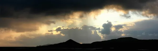 Regnskur över ringen av kerry — Stockfoto