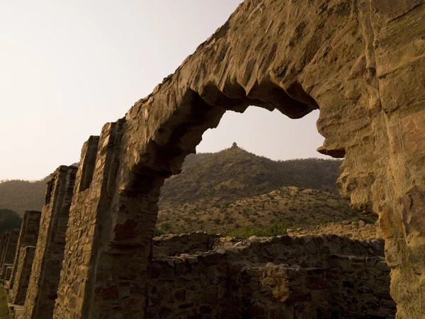 印度拉贾斯坦邦，被遗弃的Fatehpur市 — 图库照片