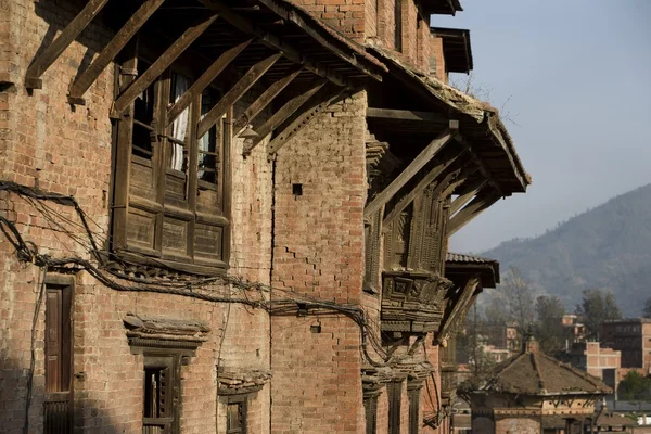 Antike Stadt bhaktapur durbar square, nepal — Stockfoto