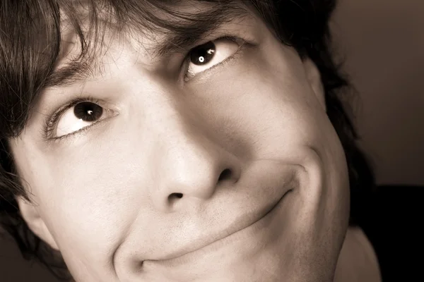 Man Making Goofy Face — Stock Photo, Image