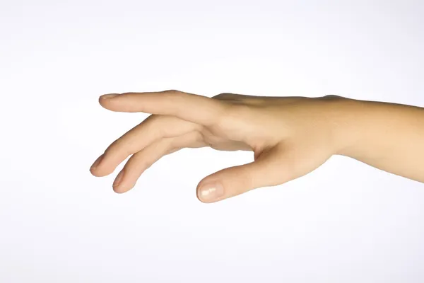 La mano de una mujer — Foto de Stock