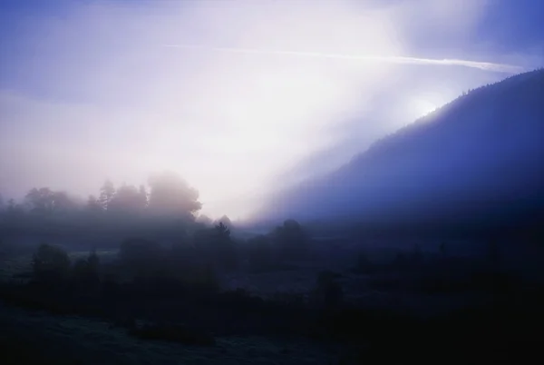 Glendalough, Co Wicklow, Irlanda, Glendalough In The Mist — Fotografia de Stock