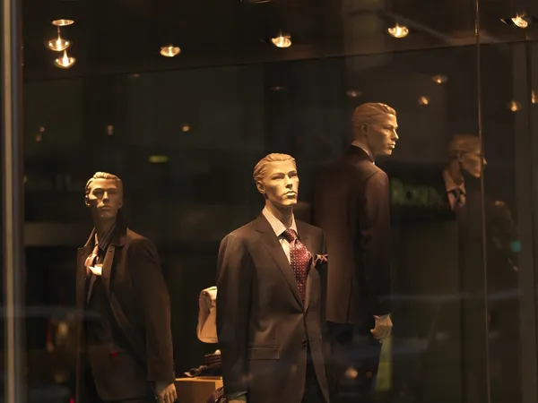 Window Display Of Men\'s Wear, Toronto, Ontario, Canada
