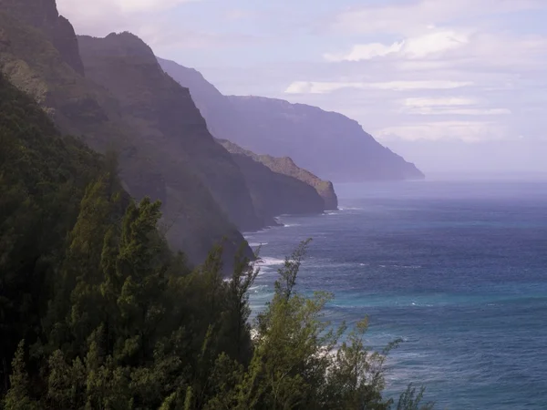 Napali 海岸国家公园，考艾岛，夏威夷 — 图库照片