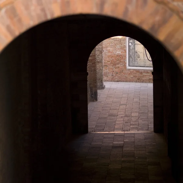 Cobblestone Street, Veneza, Itália — Fotografia de Stock