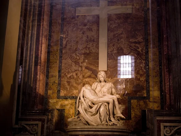 Estatuas, El Vaticano, Roma, Italia — Foto de Stock