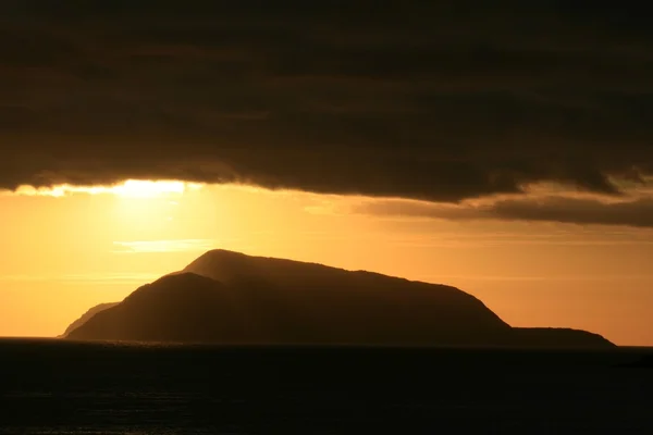 Kerry, İrlanda çemberi üzerinde günbatımı — Stok fotoğraf