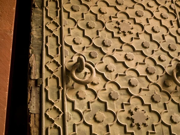 Detaljer på arkitekturen, taj mahal, agra Indien — Stockfoto